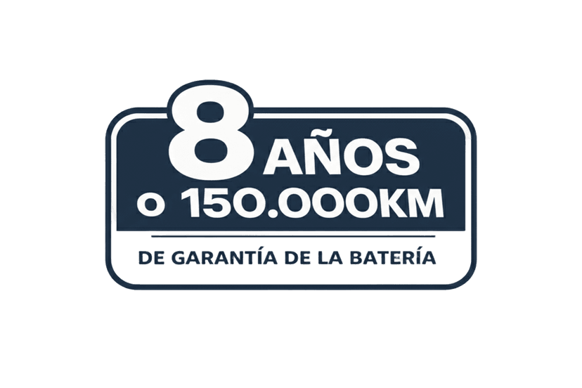 Garantia de la batería: 8 años o 150.000km